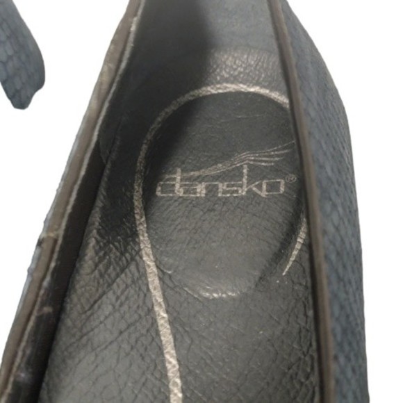 Dansko Womens Oksana 5606550200 Blue‎ Slip On Loafer Shoes Size US 7.5 EU 38 - Picture 5 of 8